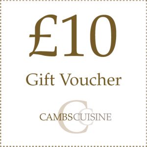 £10 Gift Voucher - Cambscuisine