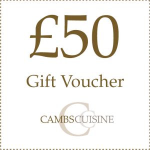 £50 Gift Voucher - Cambscuisine
